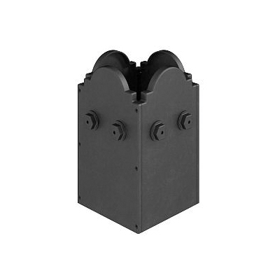 APBDW66 Decorative Post Base Cover, 11-7/16 in L, 6-7/8 in W, 6 x 6 in Post, Composite Plastic