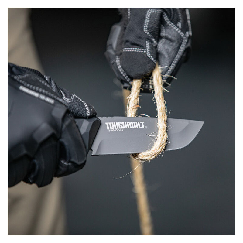 Toughbuilt Tradesman Series TB-H4S-40-TMK-2 Utility Knife, 4 in L Blade, Stainless Steel Blade - 3