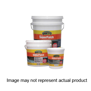 SuperPatch 04072 Waterproofing Mortar, Gray, 7 lb, Pail