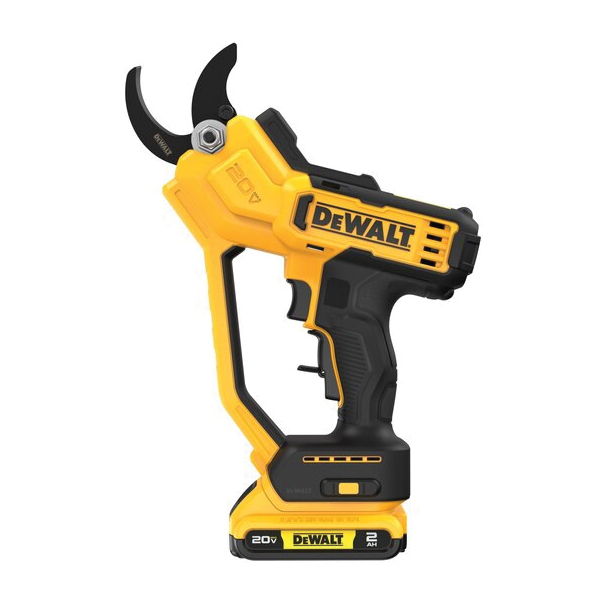 Cordless Pruner, DEWALT, 20V MAX, Cordless Handheld Bypass Pruner Kit, 2 Ah, 20 V, 1-1/2 in Cutting - 2