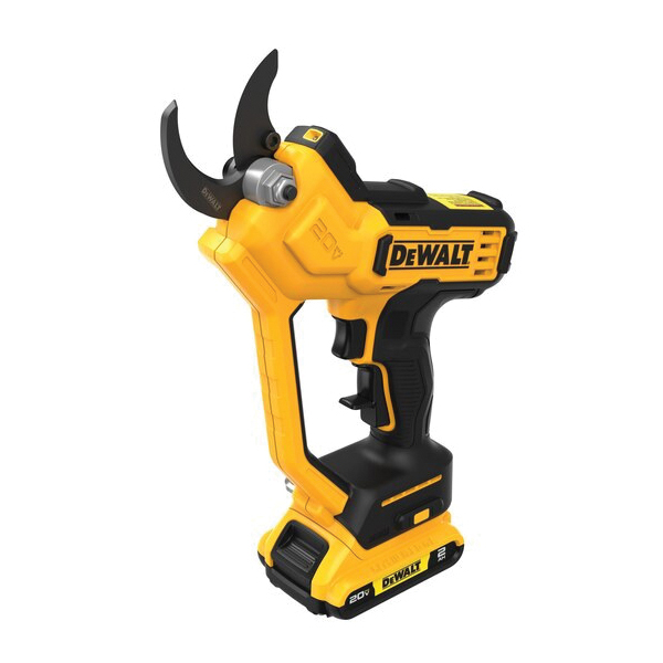 Cordless Pruner, DEWALT, 20V MAX, Cordless Handheld Bypass Pruner Kit, 2 Ah, 20 V, 1-1/2 in Cutting - 3