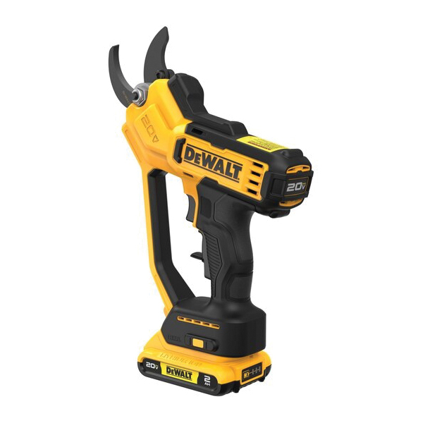 Cordless Pruner, DEWALT, 20V MAX, Cordless Handheld Bypass Pruner Kit, 2 Ah, 20 V, 1-1/2 in Cutting - 5