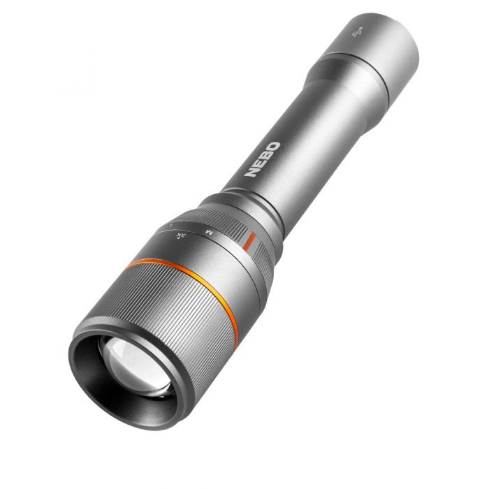 DAVINCI NEB-FLT-0018 Handheld Flashlight, 2000 mAh, Lithium-Ion Battery, LED Lamp, 1000 Lumens