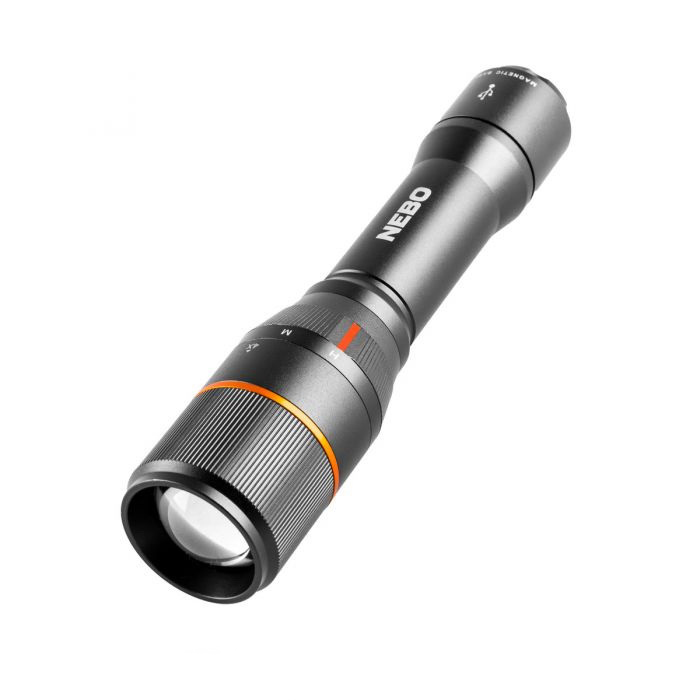 DAVINCI NEB-FLT-0019 Handheld Flashlight, 2000 mAh, Lithium-Ion Battery, LED Lamp, 1500 Lumens