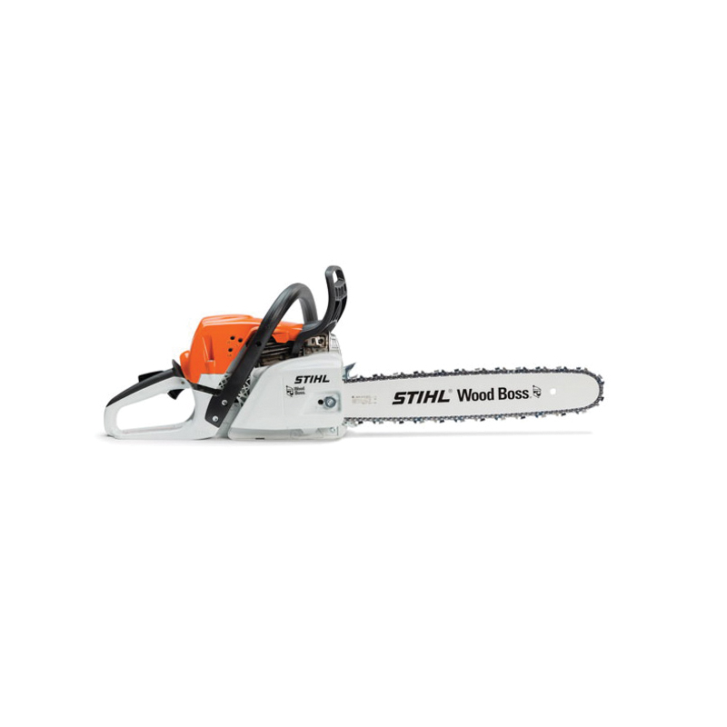 WOOD BOSS MS 251 18 Chainsaw, Gasoline, 45.6 cu-in Engine Displacement, 2-Cycle Engine, 18 in L Bar