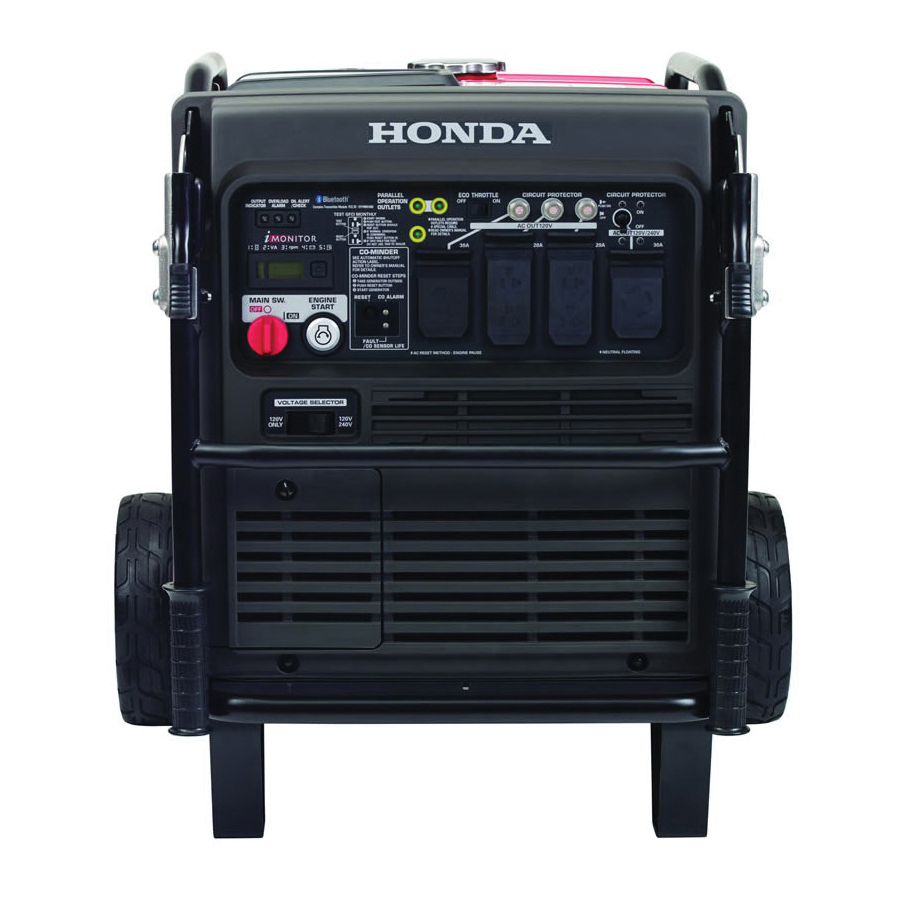 Inverter Generator EU7000iS, Honda, 7000 watt 120V/240V with CO-MINDER - 2