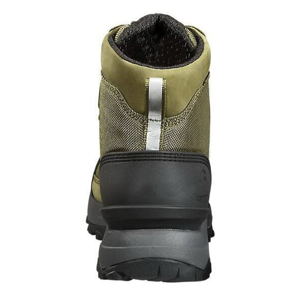 Carhartt FP5070-M-11.5M Boots, 11.5, M W, Olive, Leather Upper, Lace-Up Closure - 3