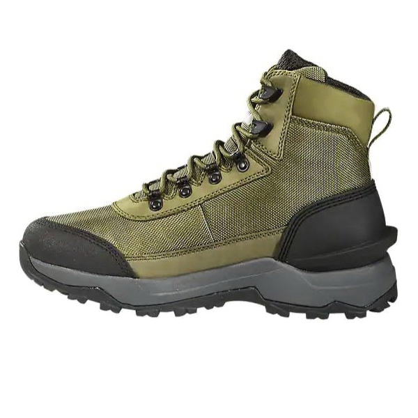 Carhartt FP5070-M-11.5M Boots, 11.5, M W, Olive, Leather Upper, Lace-Up Closure - 5