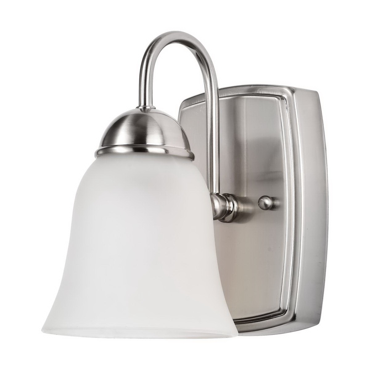 Vanity Light, Satco, Integrated LED, Brushed Nickel - 5