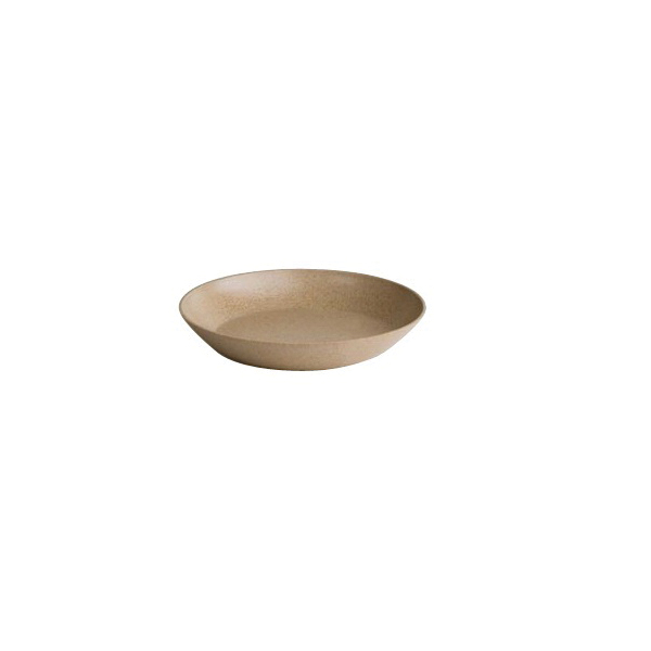 Ecoforms S14SAN Ecoforms S14SAN Saucer, 5-1/2 in Dia, Grain Hull, Sand - 1
