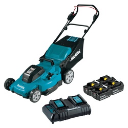 LXT XML10CT1 Cordless Lawn Mower Kit, Tool Only, 5 Ah, 36 V, Lithium-Ion, 21 in W Cutting, 1-Blade