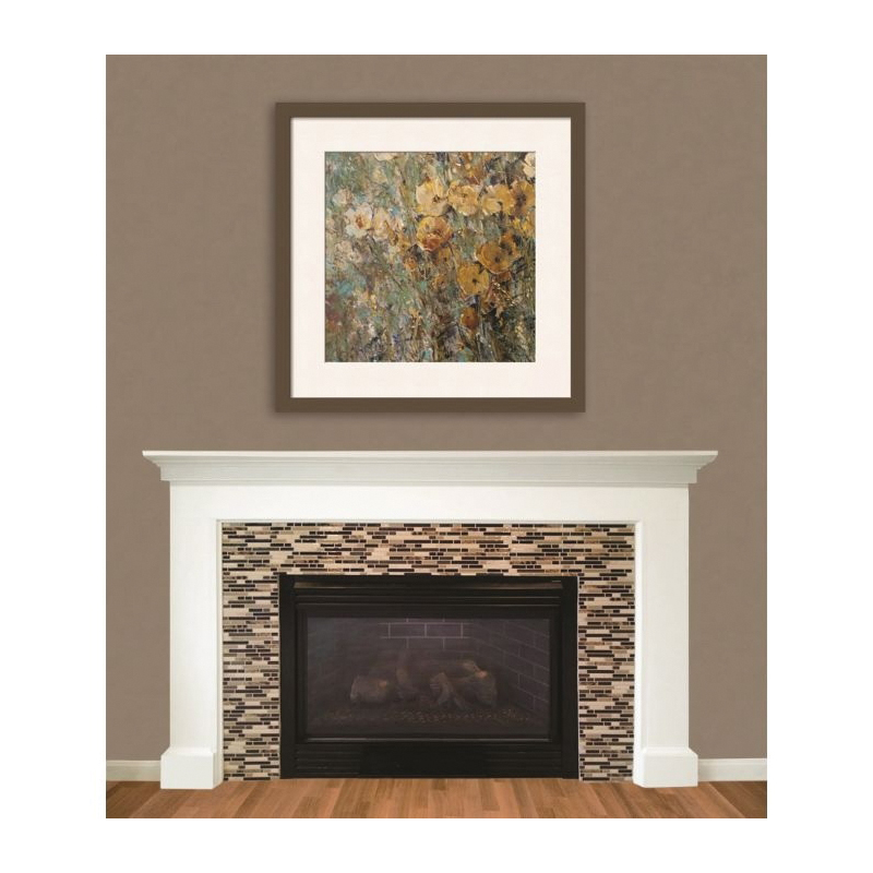 Smart Tiles Mosaik Series SM1034-4 Wall Tile, 10 in L Tile, 10.06 in W Tile, Bellagio Keystone Pattern, Vinyl - 3