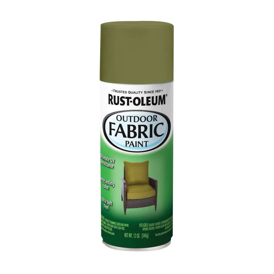 Rust-Oleum 358833 Paint, Olive Green, 12 oz, Aerosol Can