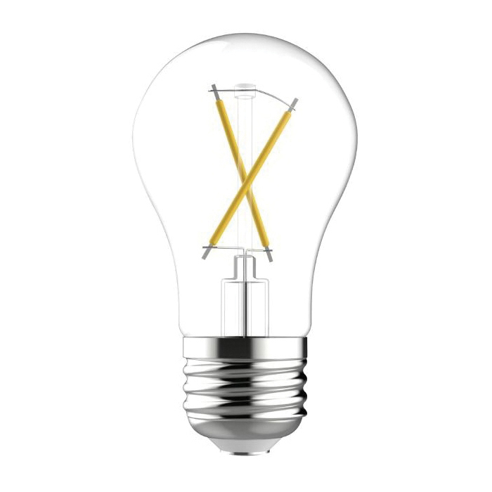 Relax 31313 Replacement Bulb, A15 Lamp, 40 W Equivalent, Medium (E26) Lamp Base, Dimmable, Clear, Soft White Light