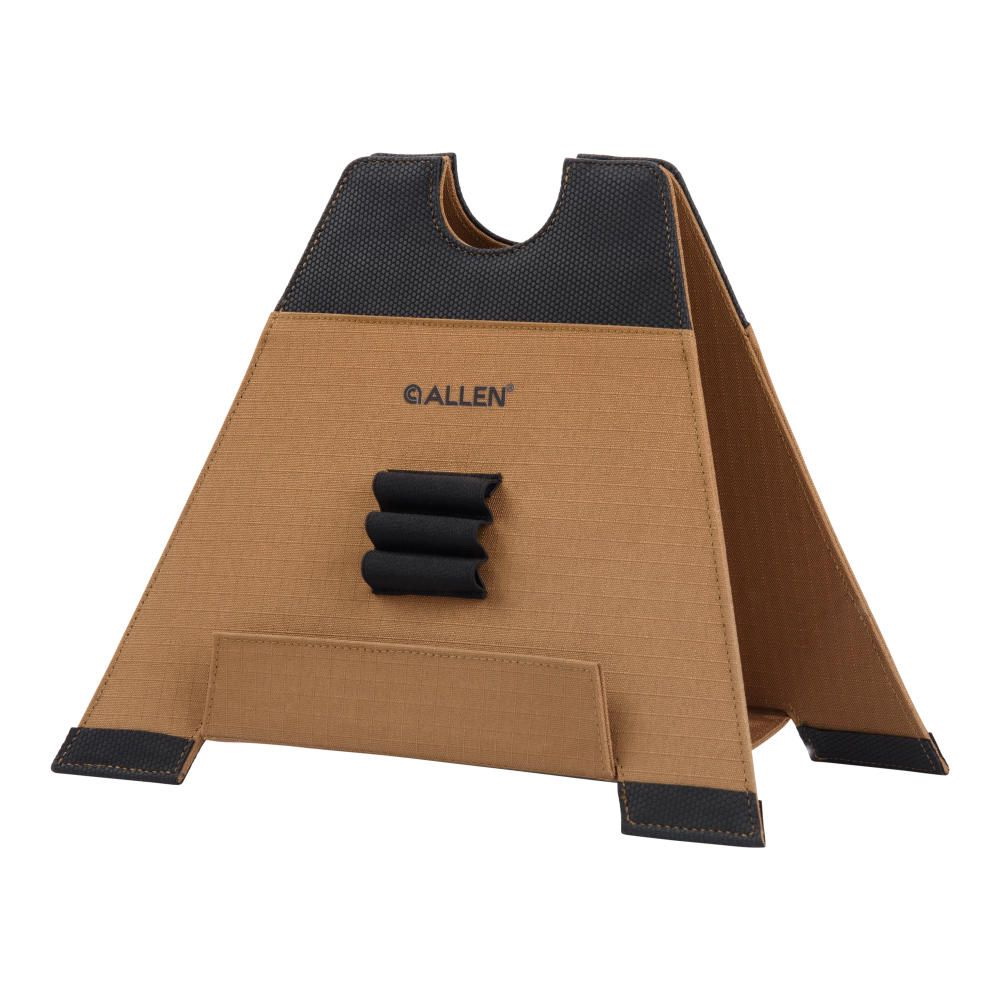 Allen 18414 X-Focus Shooting Rest, Polyester, Black/Coyote, Foldable