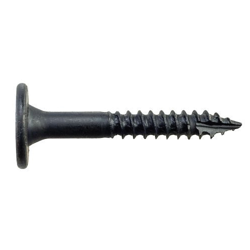 Outdoor Accents SDWS25200DBB-R50 Screw, 1/4 in Thread, 2 in L, Standard Thread, Low Profile Head, 50/PK