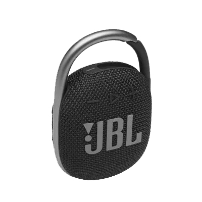 JBL Clip 4 Series JBLCLIP4BLKAM Bluetooth Speaker, 100 Hz to 20 kHz, 5 W Output, 5.1 Bluetooth, >85 dB SPL, Black - 1