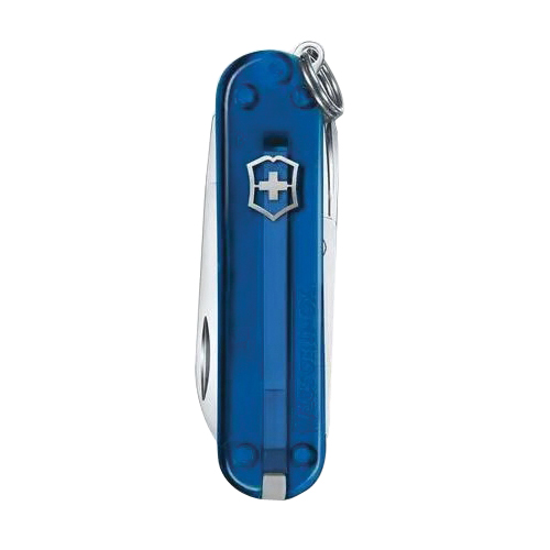 Victorinox Classic Colors Classic SD Transparent Series 0.6223.T2G Pocket Knife, 7-Function, ABS/Cellidor, Deep Ocean - 2