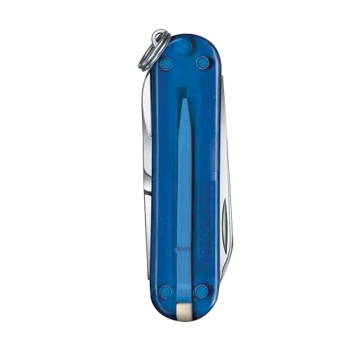 Victorinox Classic Colors Classic SD Transparent Series 0.6223.T2G Pocket Knife, 7-Function, ABS/Cellidor, Deep Ocean - 3
