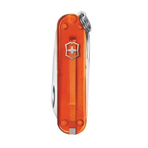 Victorinox Classic Colors Classic SD Transparent Series 0.6223.T82G Pocket Knife, 7-Function, ABS/Cellidor, Fire Opal - 3