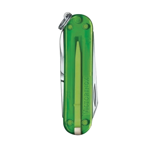 Victorinox Classic Colors Classic SD Transparent Series 0.6223.T41G Pocket Knife, 7-Function, ABS/Cellidor, Green Tea - 2
