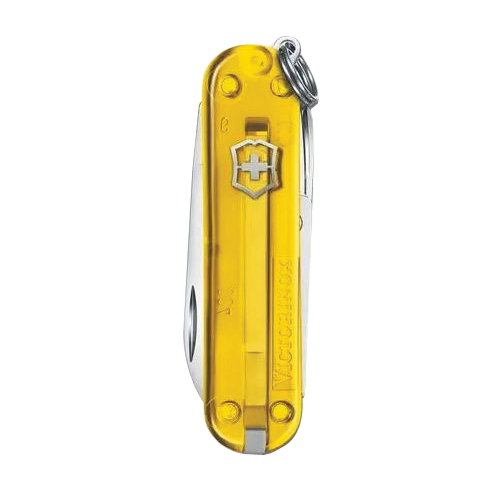Victorinox Classic Colors Classic SD Transparent Series 0.6223.T81G Pocket Knife, 7-Function, ABS/Cellidor, Tuscan Sun - 3