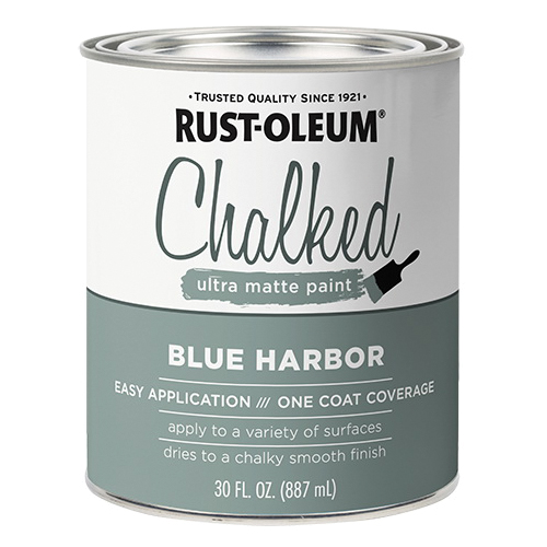 Rust-Oleum 287689 Chalk Paint, Chalk/Ultra Matte, 30 oz