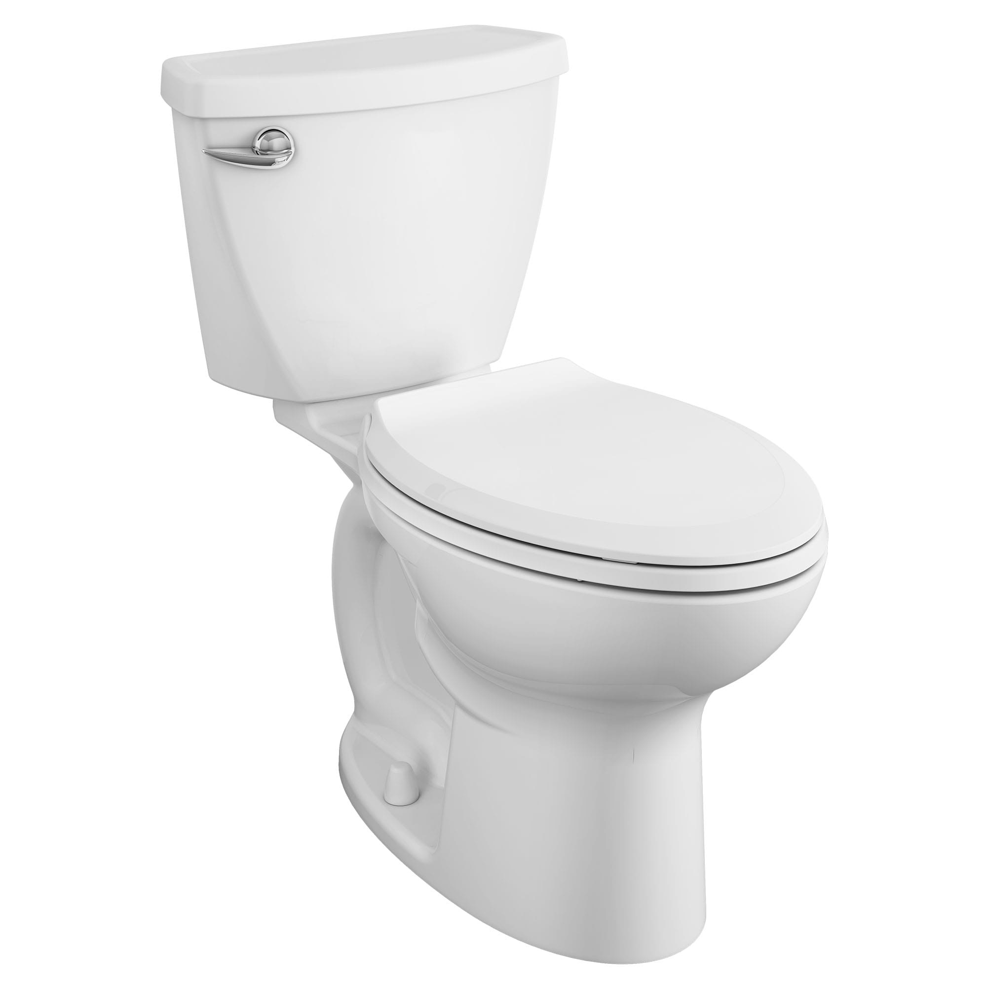 CADET 3 3378AB128ST020 Rough-In Toilet with Seat, Elongated Bowl, 1.28 gpf Flush, 10 in Rough-In