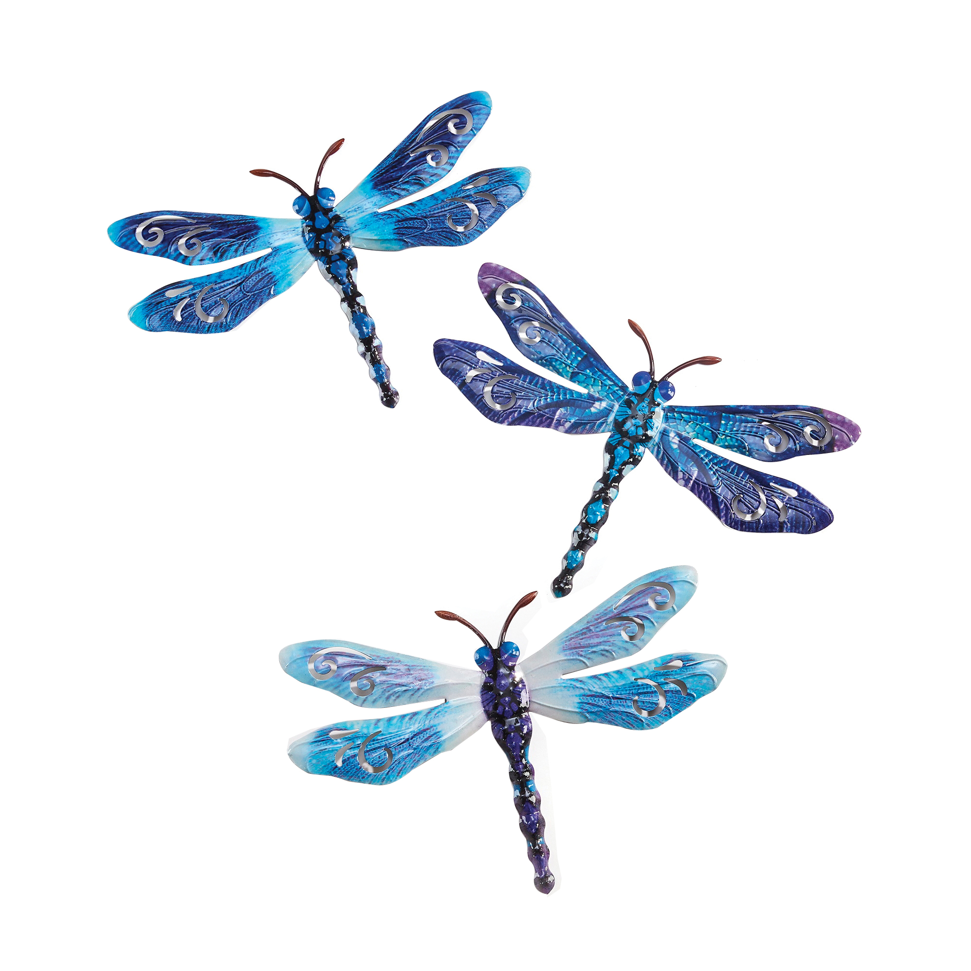 Giftcraft 716150 Large Wall Decor, Dragonfly, Metal - 1
