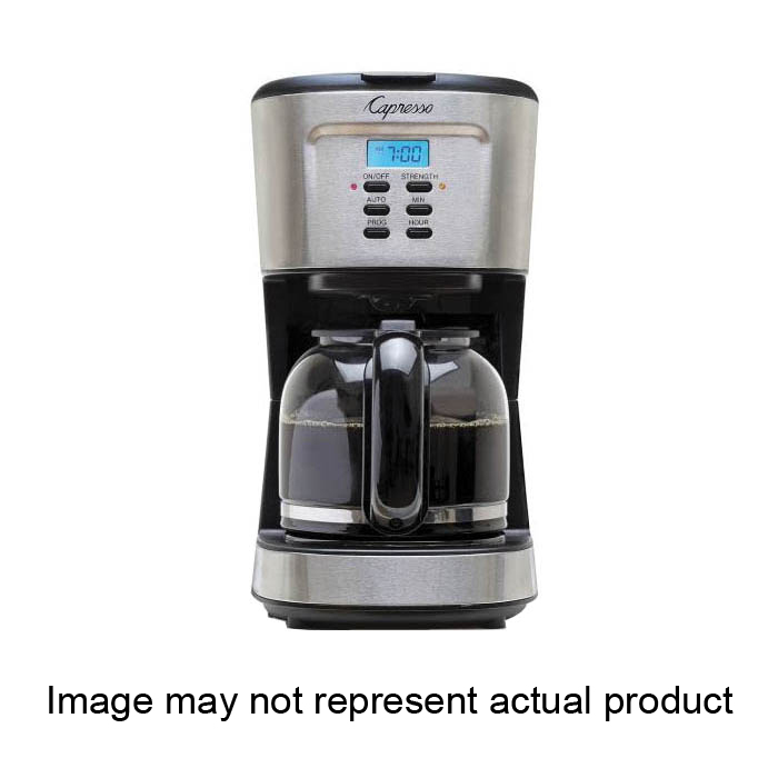 Capresso Stainless Steel 12 Cup Electric Coffee Percolator 