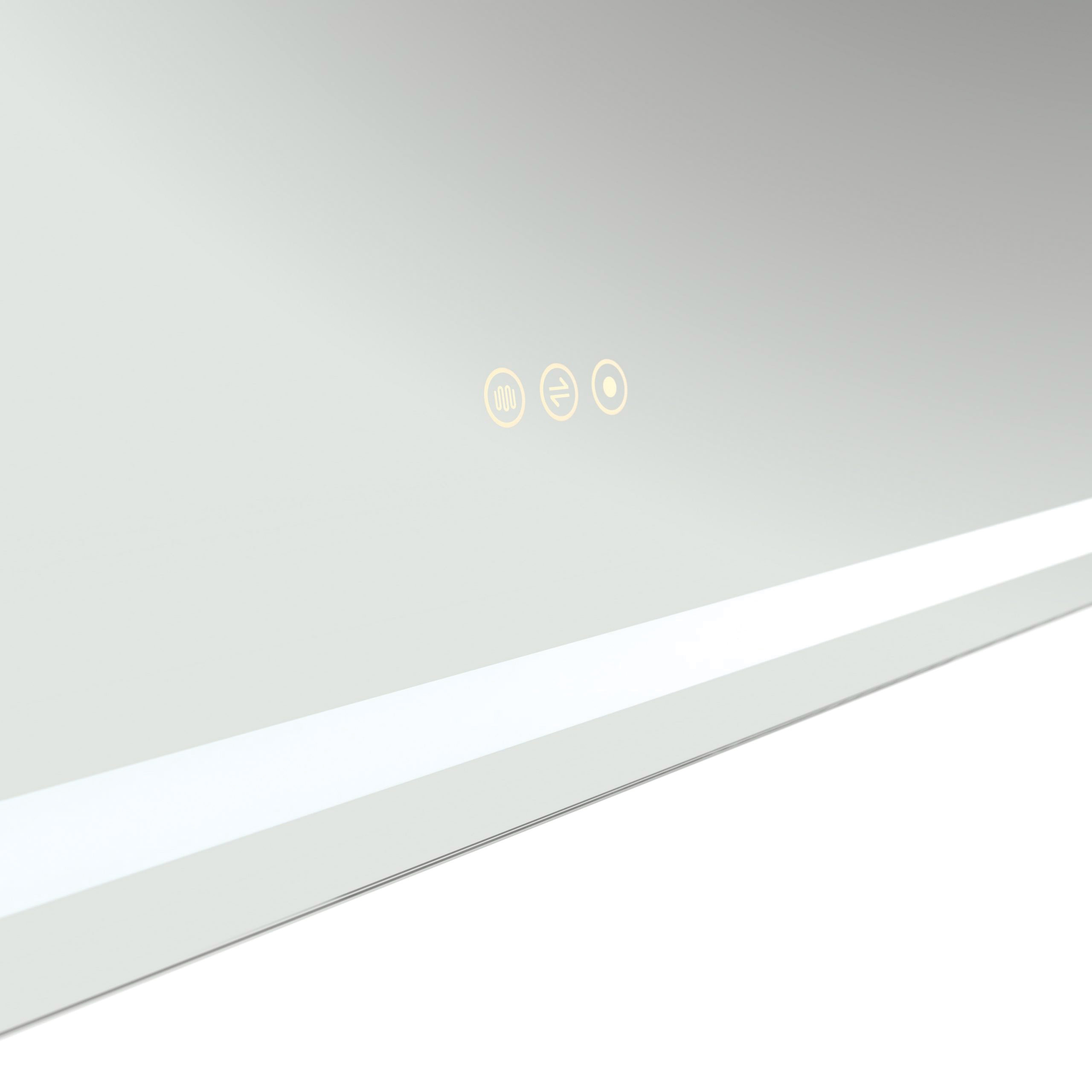 Craft + Main LED4836-RT Lighted Mirror with Tunable LED and Anti-Fog Touch Sensors, Rectangular, 36 in L, 48 in W - 4