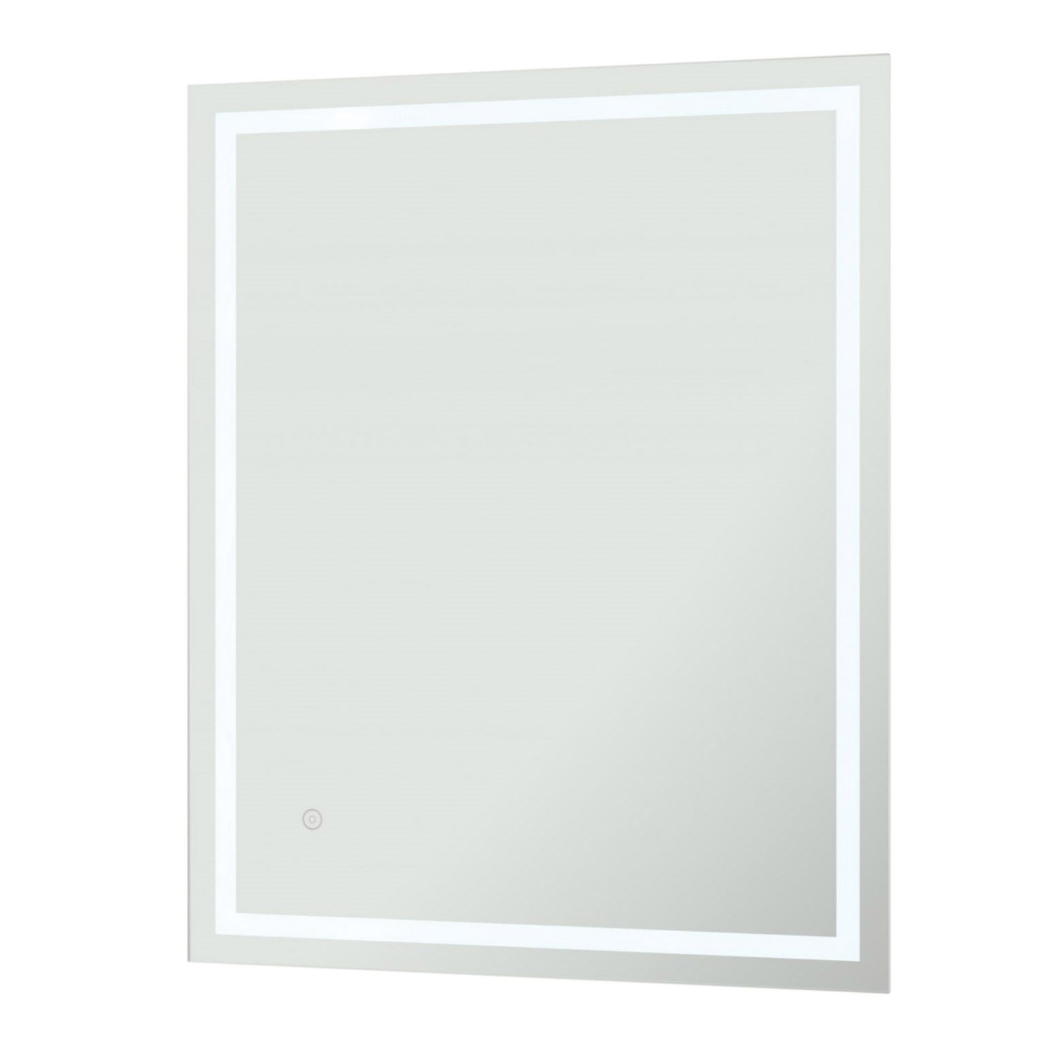 Craft + Main LED2430-RT LED Lighted Mirror with Touch Sensor and Automatic Anti-Fog, Rectangular, 30 in L, 24 in W - 2