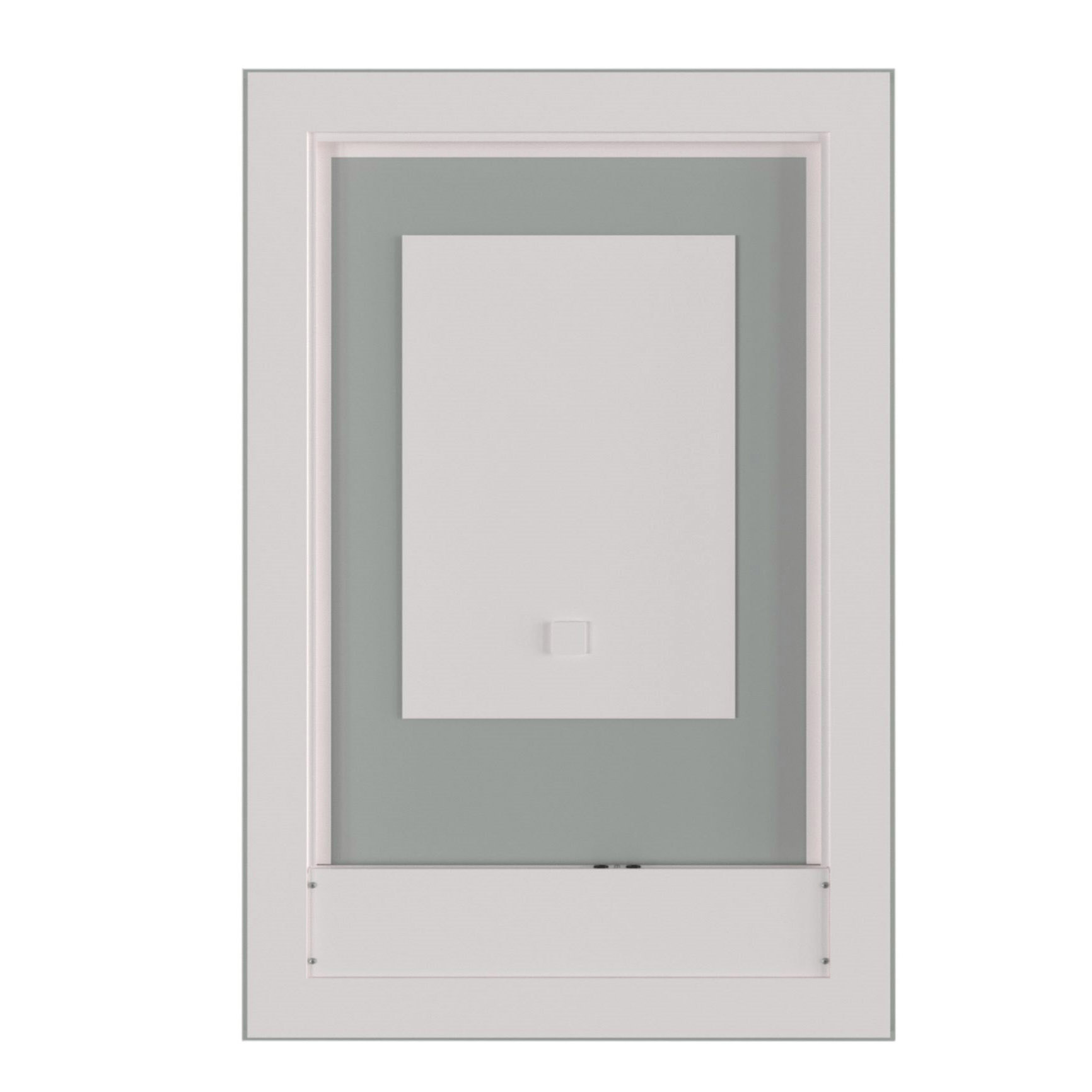Craft + Main LED2436-RT Lighted Mirror with Tunable LED and Anti-Fog Touch Sensors, Rectangular, 36 in L, 24 in W - 3
