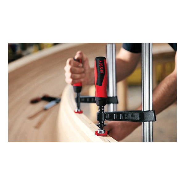 Bessey TG5.512+2K Bar Clamp, 1320 lb, 12 in Max Opening Size, 5-1/2 in D Throat, Iron Body - 2