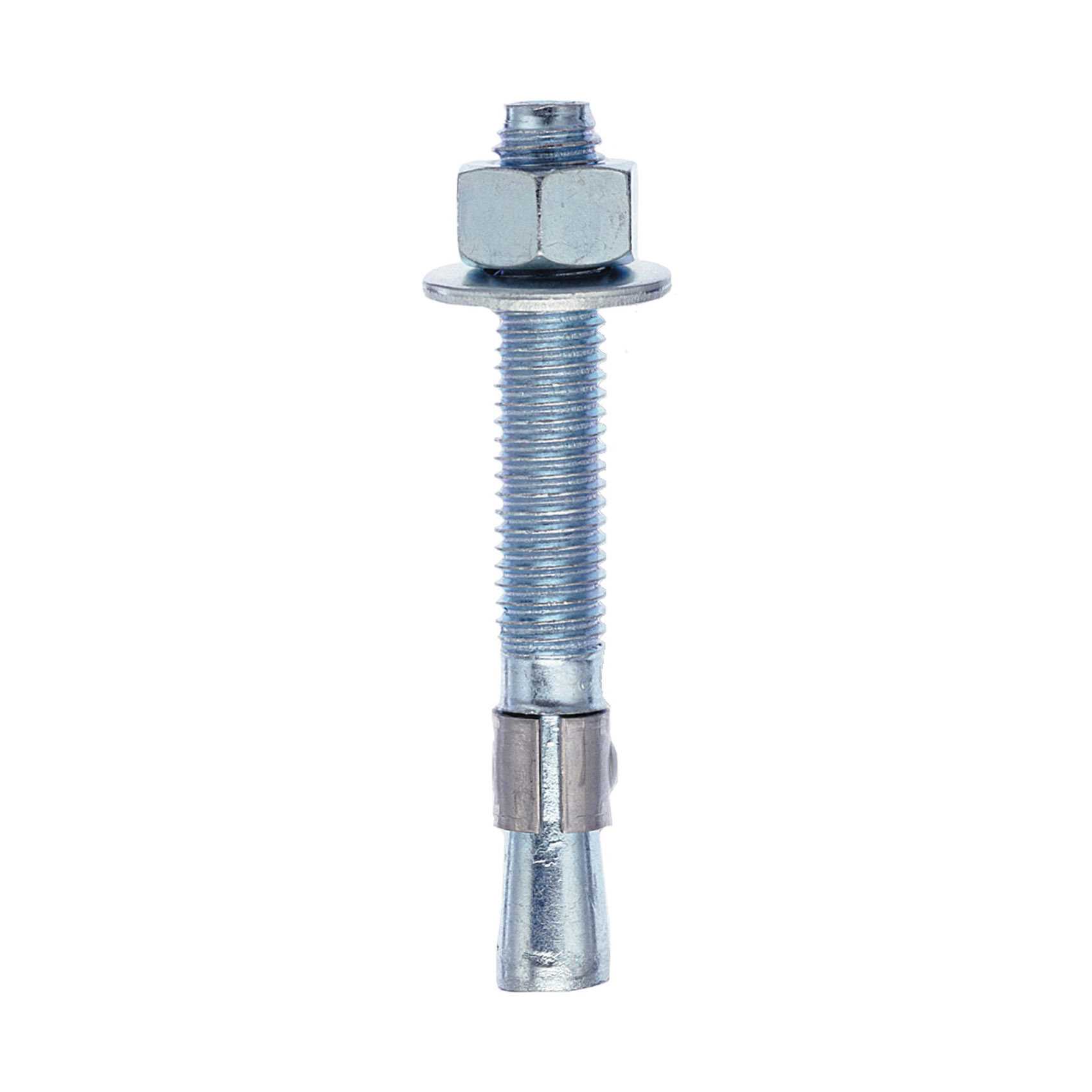 Red Head TruBolt WS-1226 Heavy-Duty Wedge Anchor, 1/2 in Dia, 2-3/4 in L, Carbon Steel, Zinc