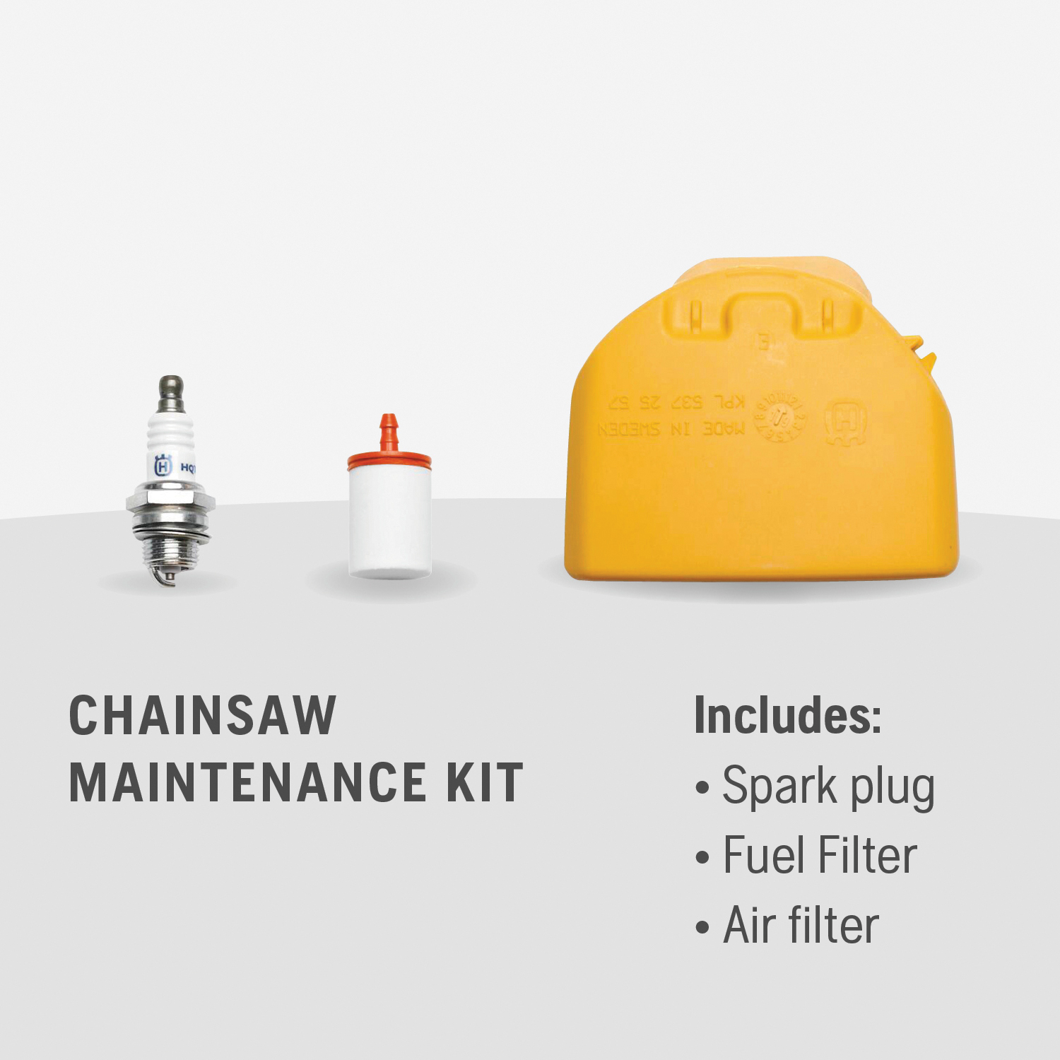 Husqvarna 599333701 Chainsaw Maintenance Kit, PVC, For: Husqvarna 455R and 460R Chainsaws