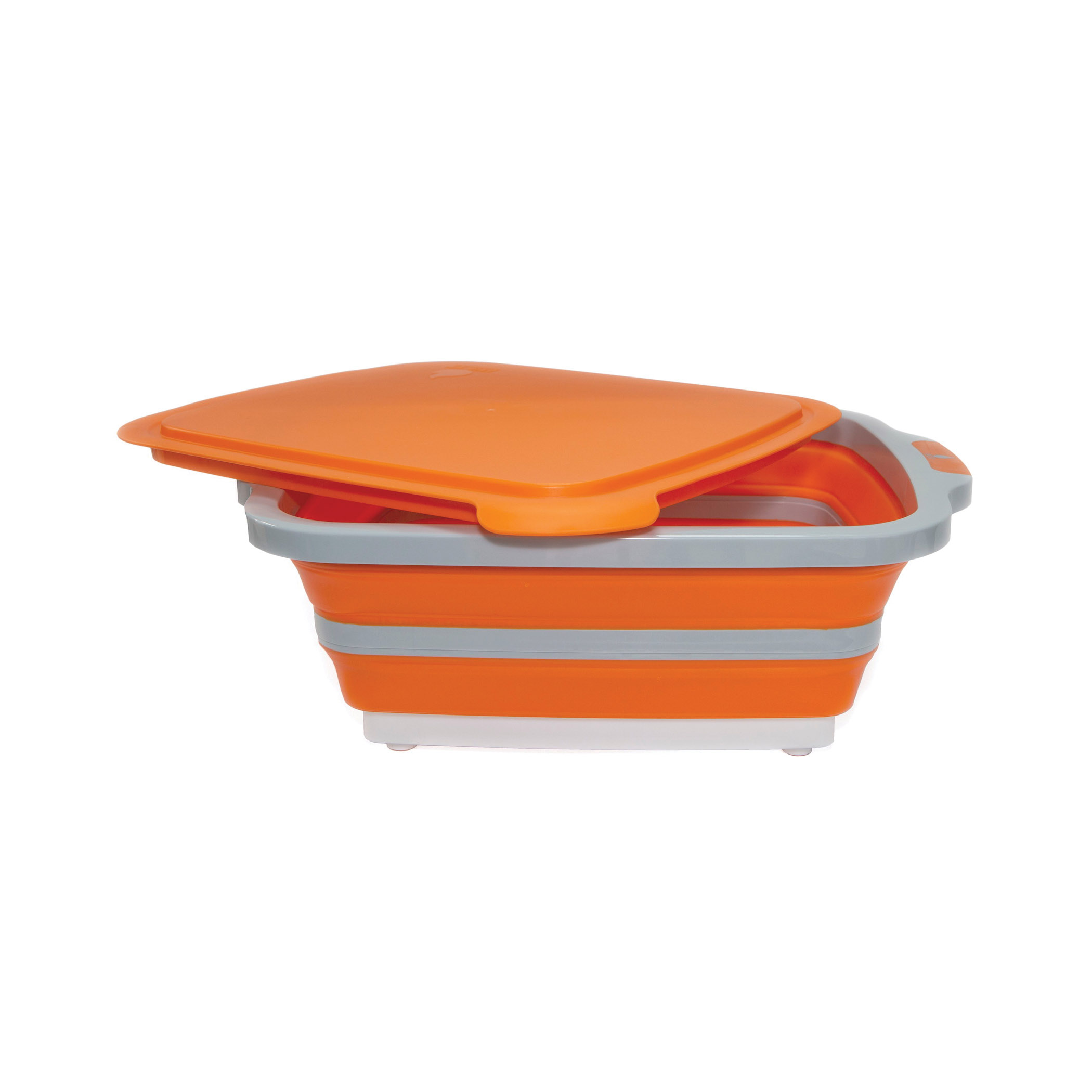 TUBV2-JR-10-OR
 BBQ Prep Tub, 15-3/4 in L x 12-1/2 in W x 4-1/2 in D Dimensions, Orange
