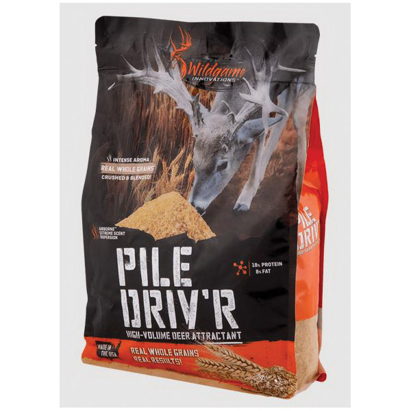 Wildgame INNOVATIONS Pile Driv'R WLD501 Deer Attractant, 5 lb Bag