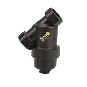 LS200-80 Y-Strainer, 9-7/8 in L, 80 Mesh, Fiberglass