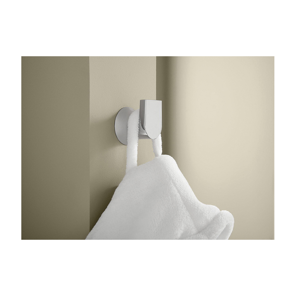 Genta Single Robe Hook, Moen, Chrome - 3