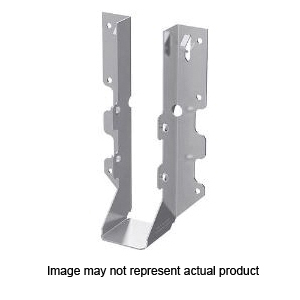 LUS Series LUS28-2SS Double-Shear Joist Hanger, 7 in H, 2 in D, 3-1/8 in W, Stainless Steel