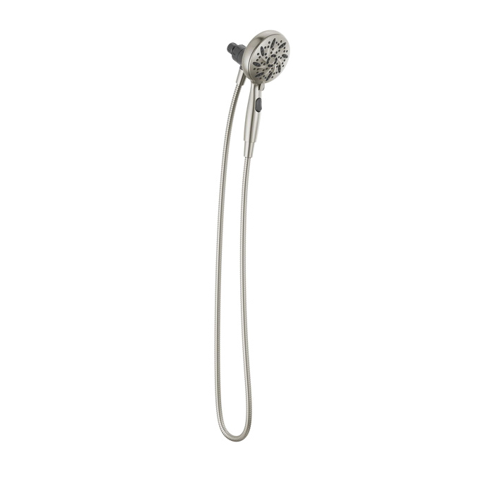 SureDock 75689SN Magnetic Hand Shower, 1/2 in Connection, 1.75 gpm, 6-Spray Function, Satin Nickel, 72 in L Hose