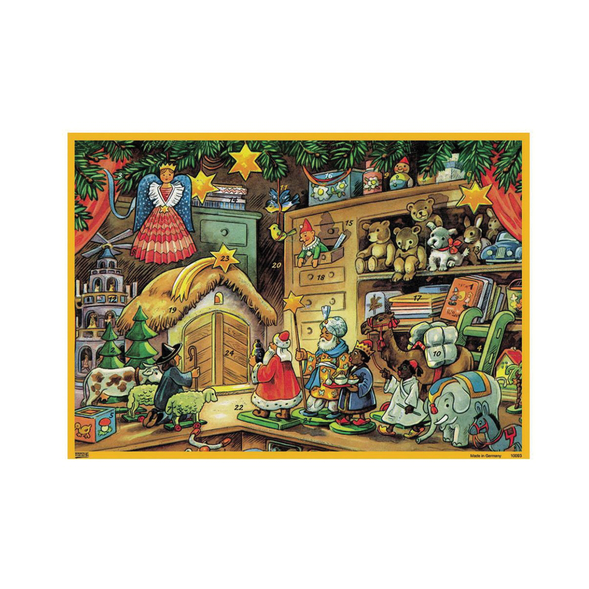 KORSCH VERLAG 10093 Toy Shop Advent Calendar - 1