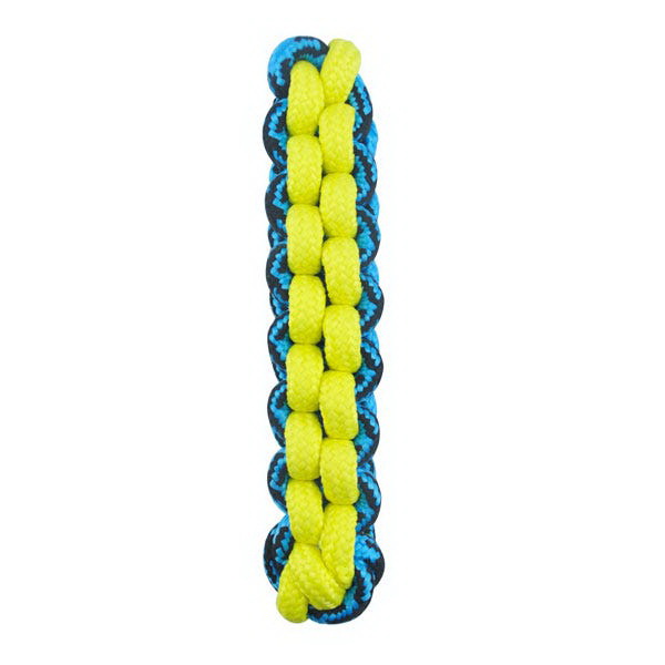 US2046 99 Dog Toy, Chew, Fetch Toy, Paracord Rope Stick, Yellow