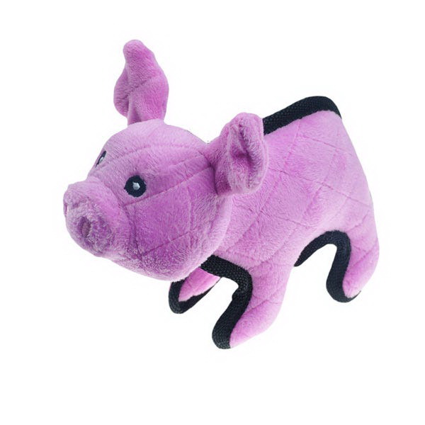 US2021 14 22 Dog Toy, S, Chew Toy, Tuffimals Pig