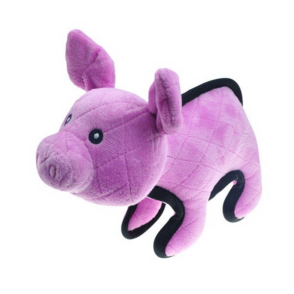 US2021 18 22 Dog Toy, L, Chew Toy, Tuffimals Pig