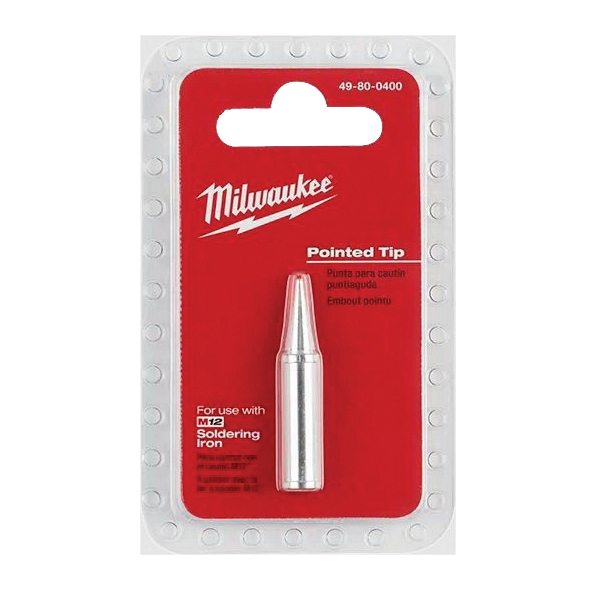 M12 Replacement Soldering Iron Tip, Milwaukee, Pointed Copper - 2