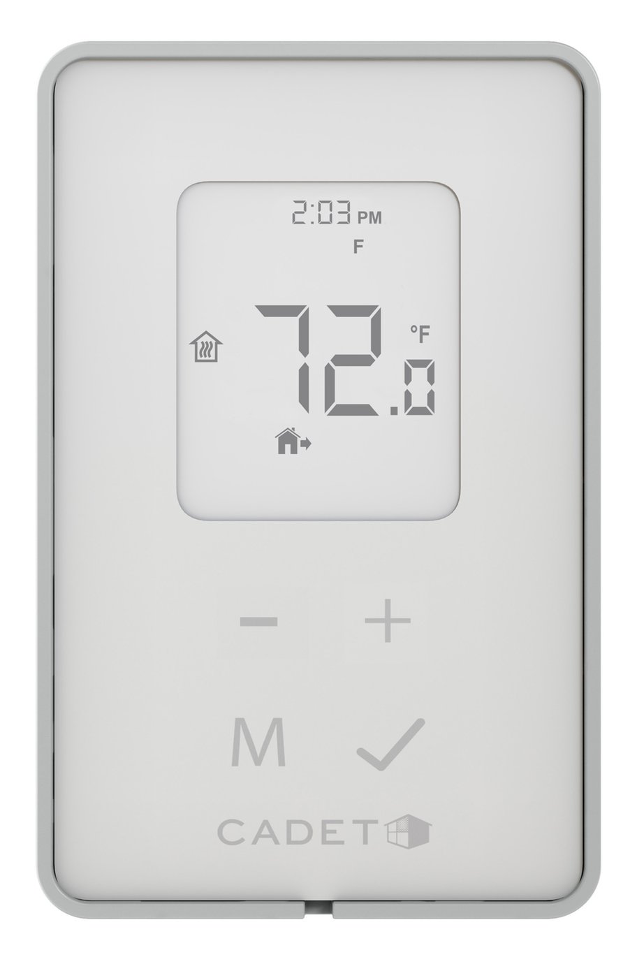 Tep Series Programmable Electronic Thermostat, Cadet, 120/208/240V, 15 A, 3600 W, 1 deg Differential, White - 4