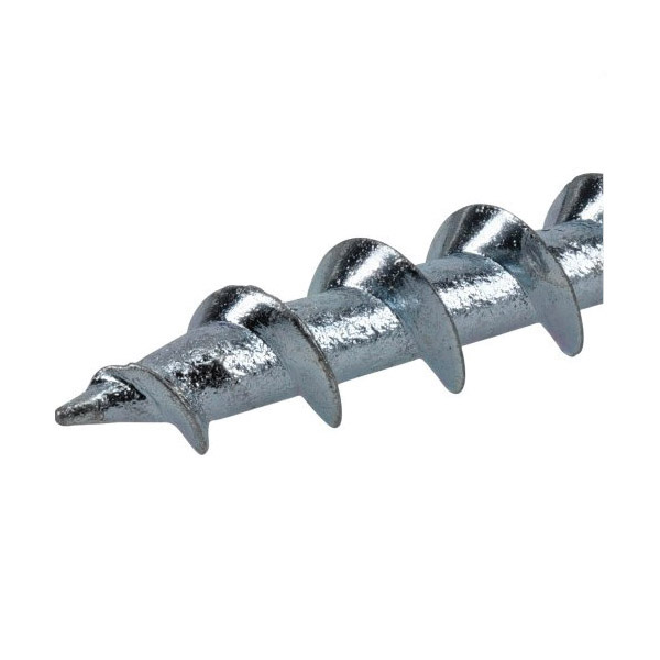 Screw Anchor, Borefast, Painted Phillips-Drive, Pan-Head, 1-1/2 in, 75 PC White - 2