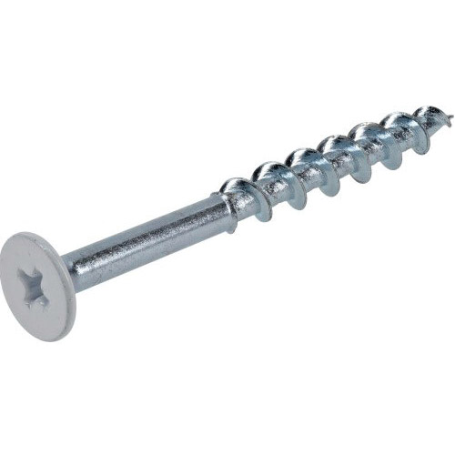377628 Screw Anchor, 3/16 in Dia, 2-1/2 in L, 200, 250 lb, Steel